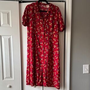 Vintage Erika button up dress